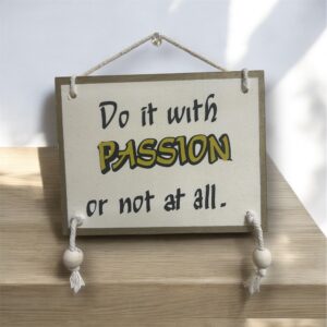 Inspirational Mini Hanging Signs (6” x 7”)
