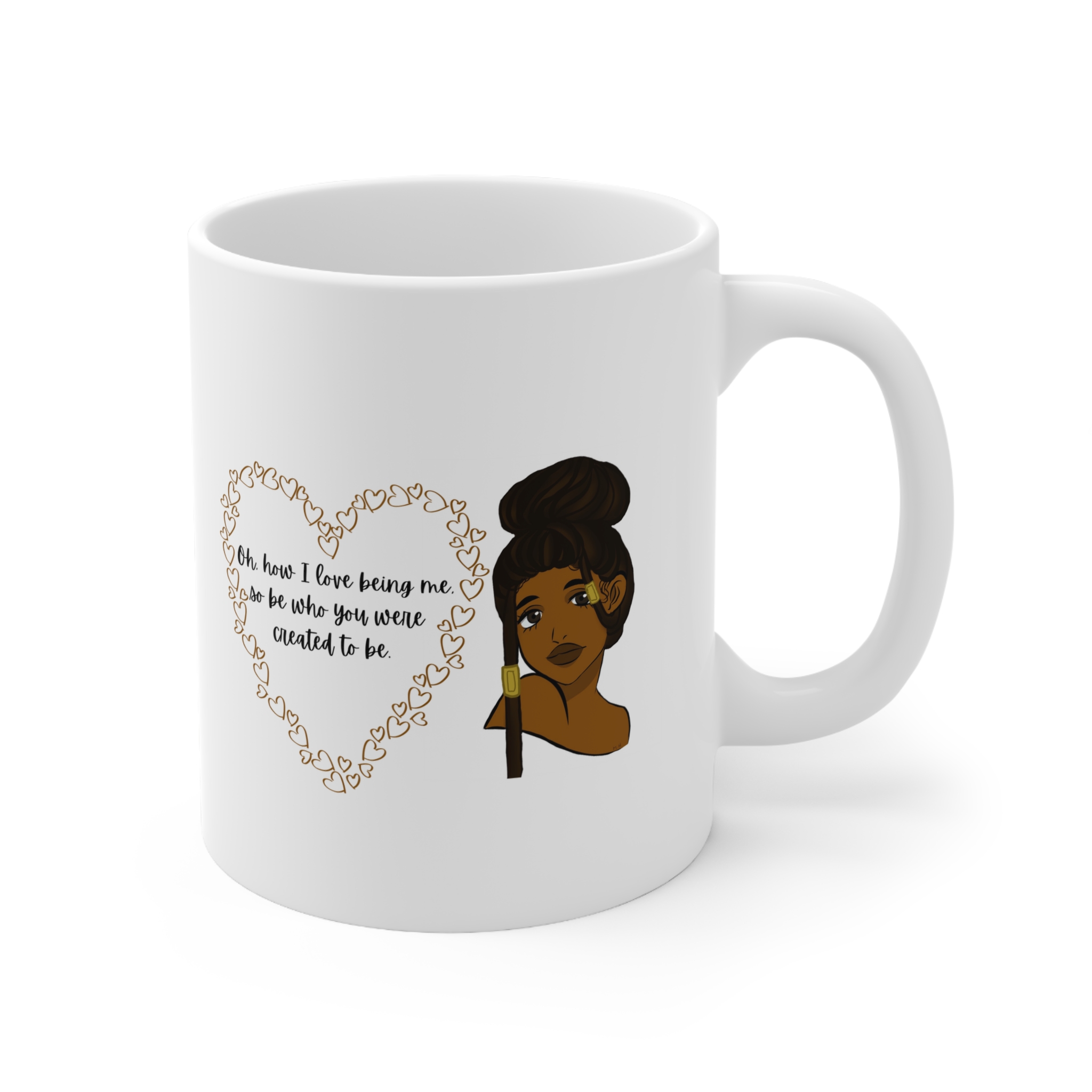I Love Being Me Mug 11oz - Image 3