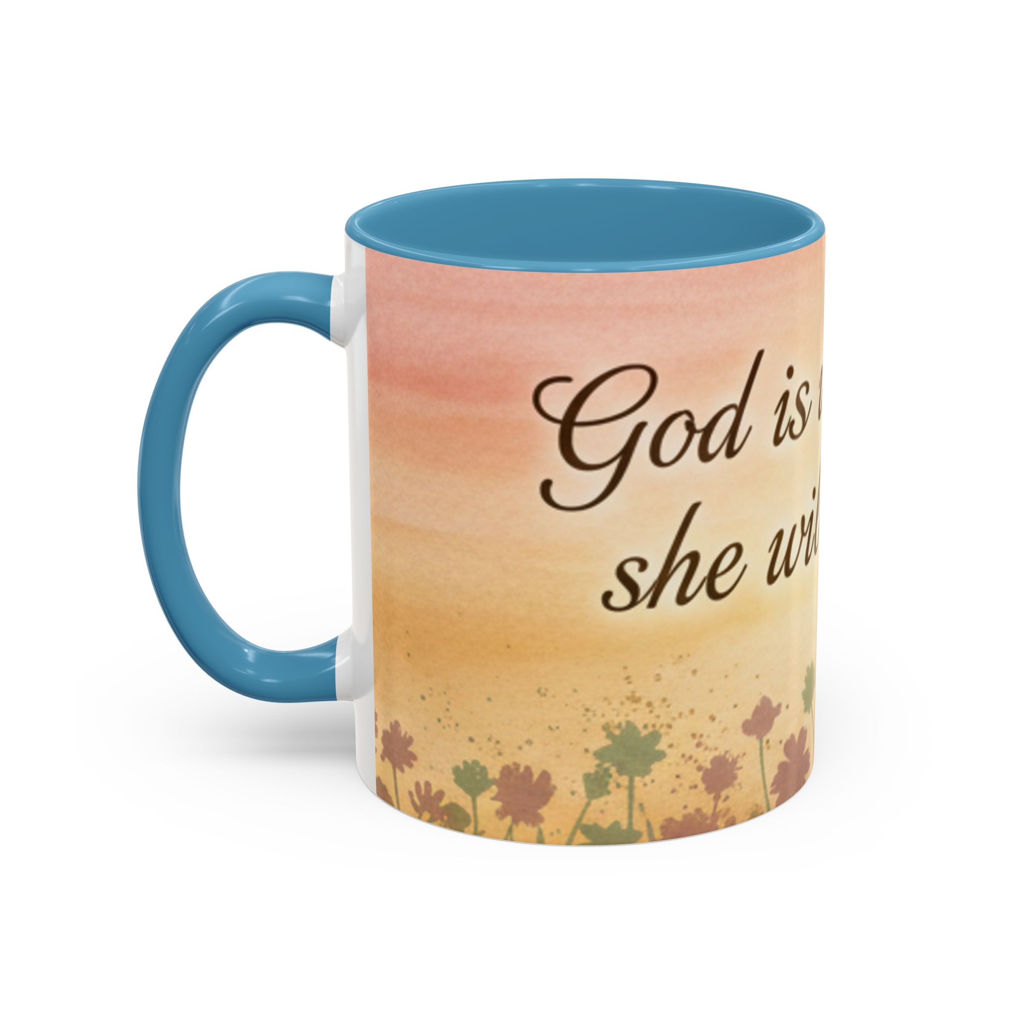 Inspirational Coffee Mug — "God is within her, she will not fall" (Psalm 46:5) - Image 27