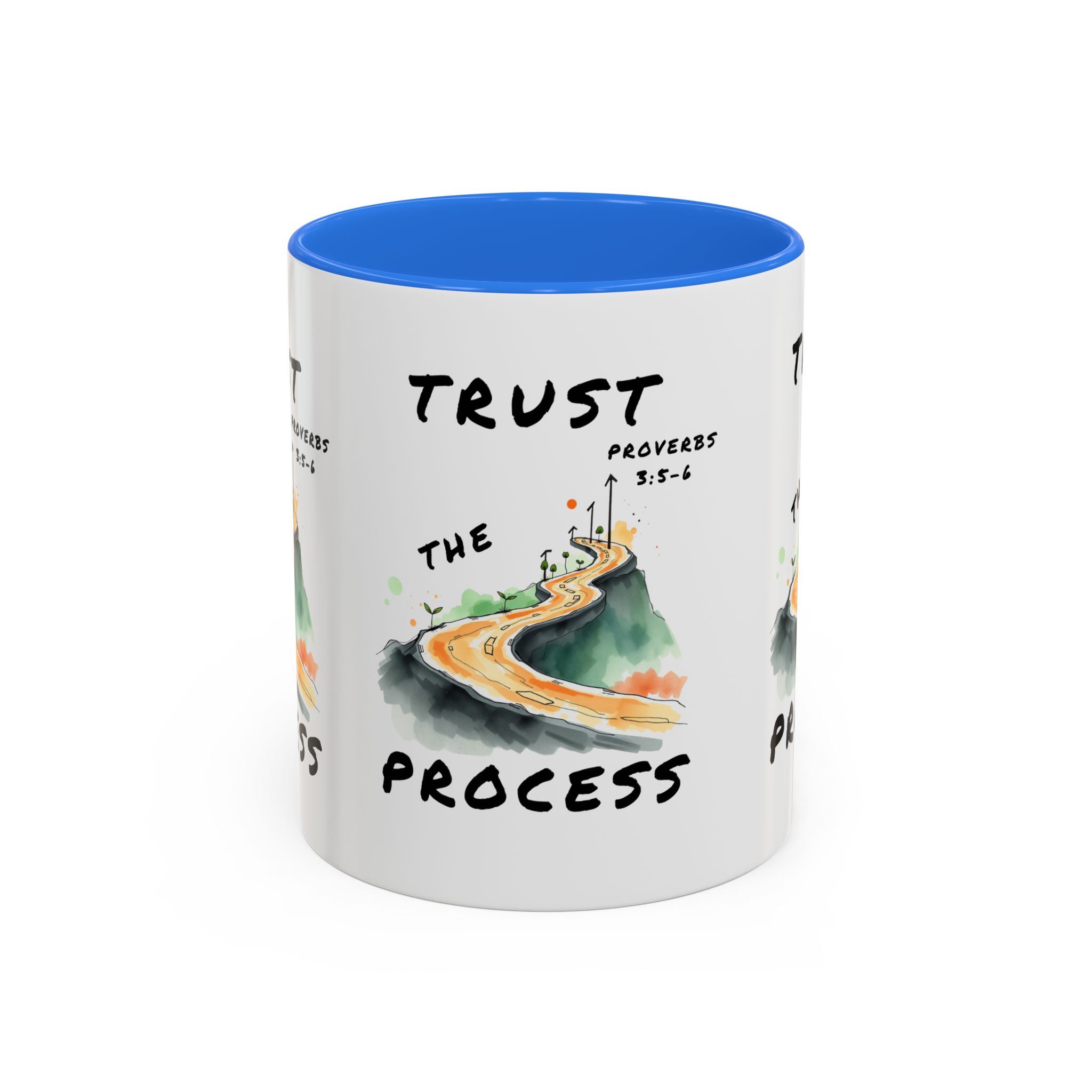 Inspirational Mug Design | Trust the Process | Motivational Coffee Cup for Daily Inspiration, Gift for Friends, Affirmation Mug, Proverbs - Image 9