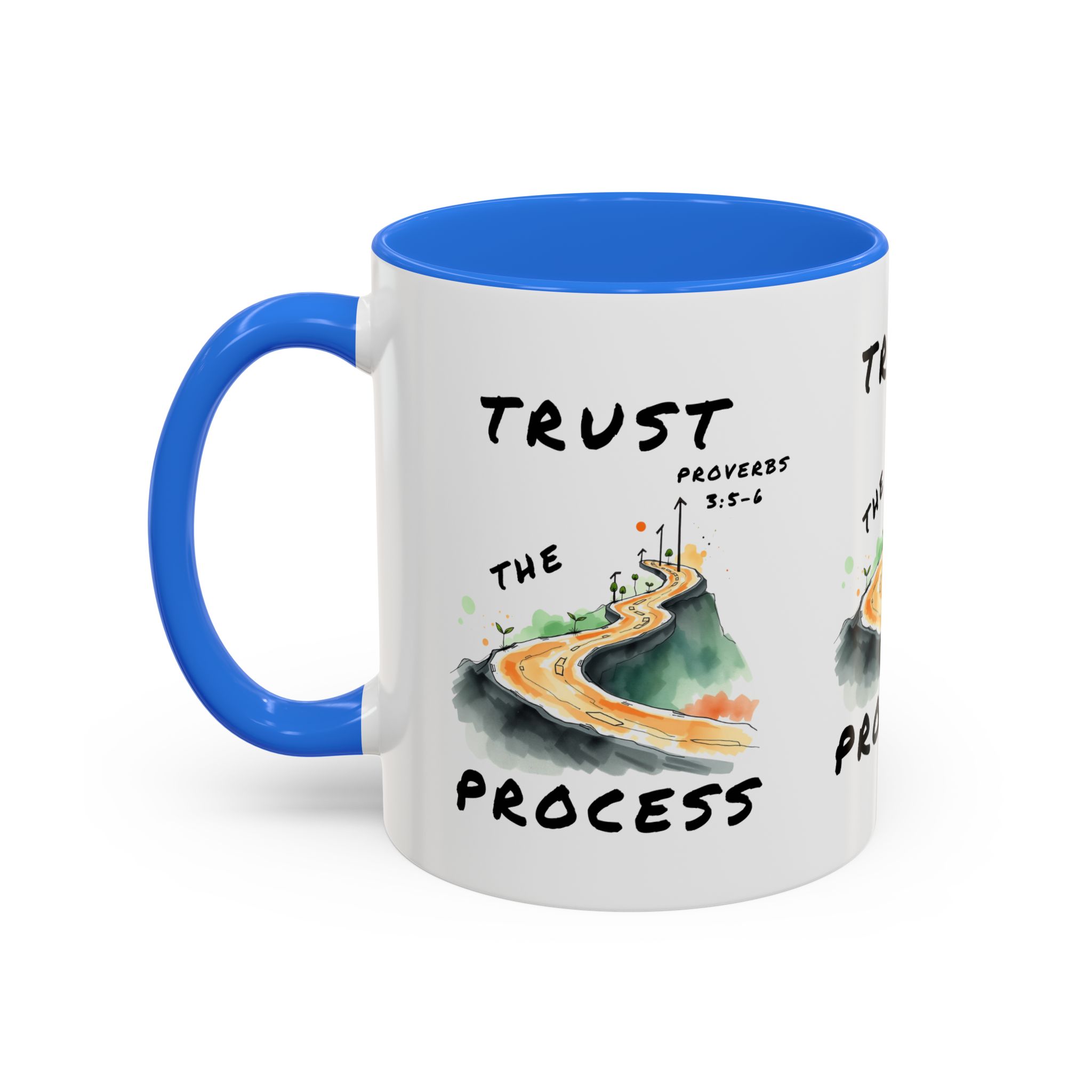 Inspirational Mug Design | Trust the Process | Motivational Coffee Cup for Daily Inspiration, Gift for Friends, Affirmation Mug, Proverbs - Image 12