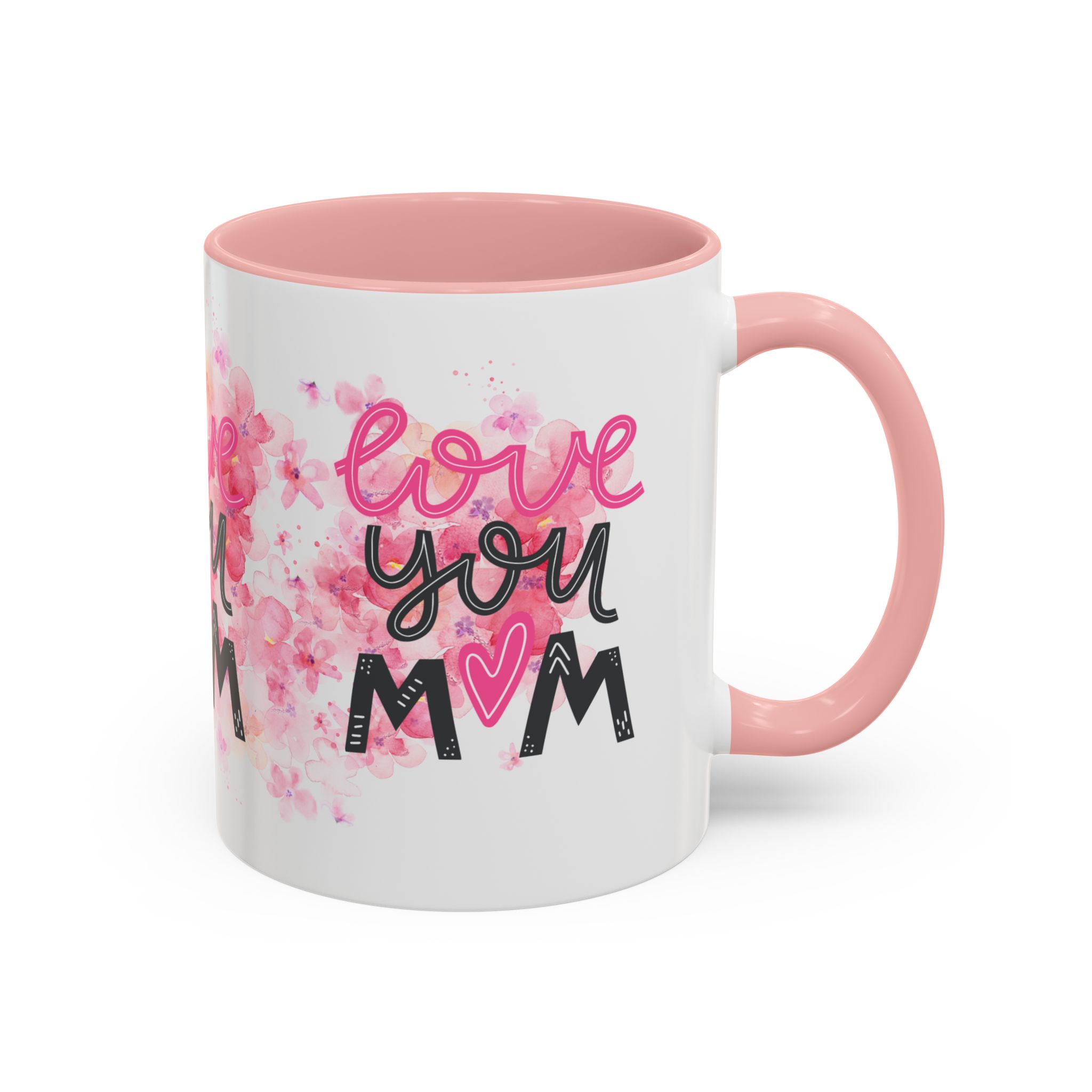 Love You Mom Accent Coffee Mug, 11oz - Image 10