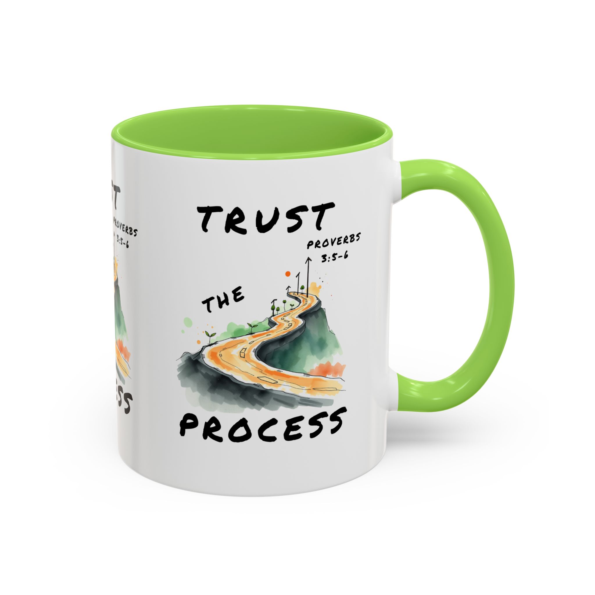 Inspirational Mug Design | Trust the Process | Motivational Coffee Cup for Daily Inspiration, Gift for Friends, Affirmation Mug, Proverbs - Image 22