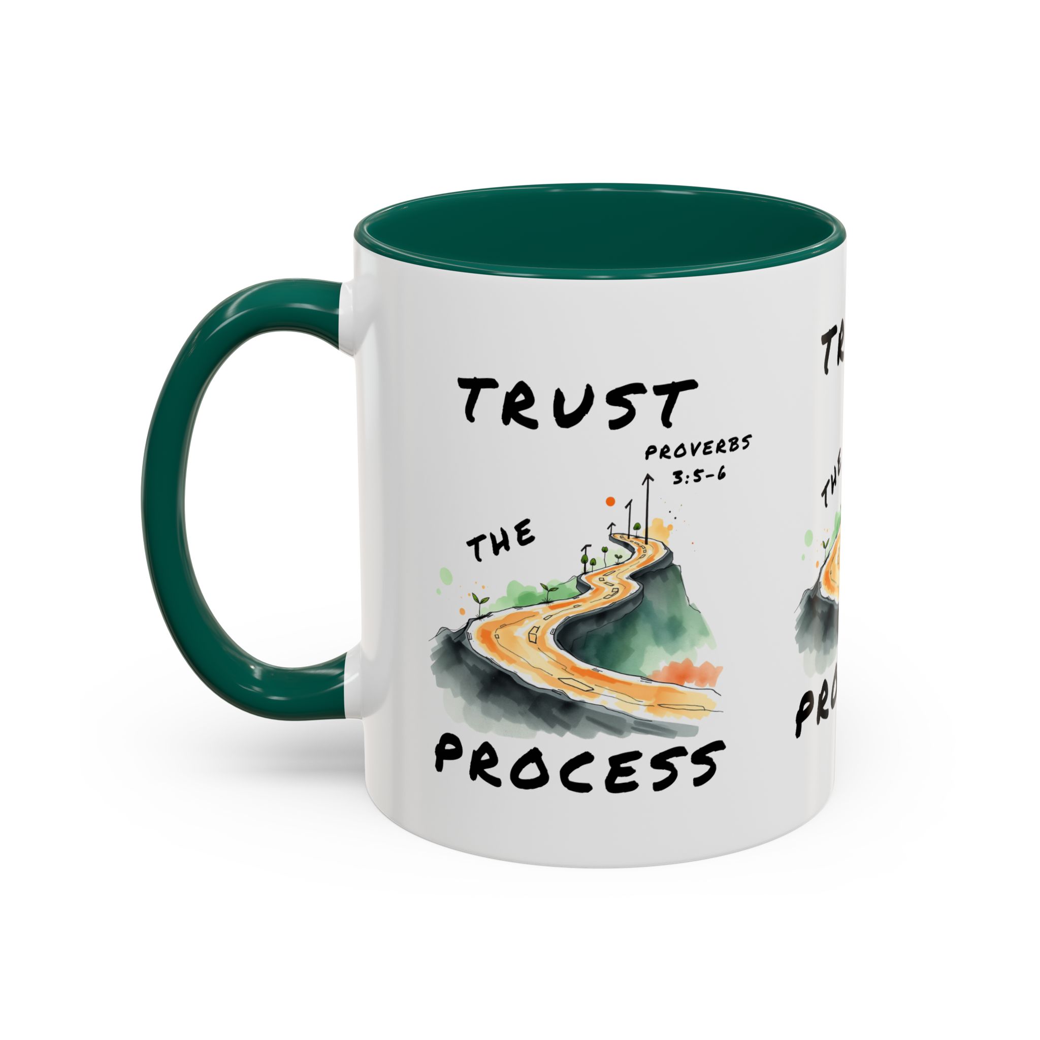 Inspirational Mug Design | Trust the Process | Motivational Coffee Cup for Daily Inspiration, Gift for Friends, Affirmation Mug, Proverbs - Image 16