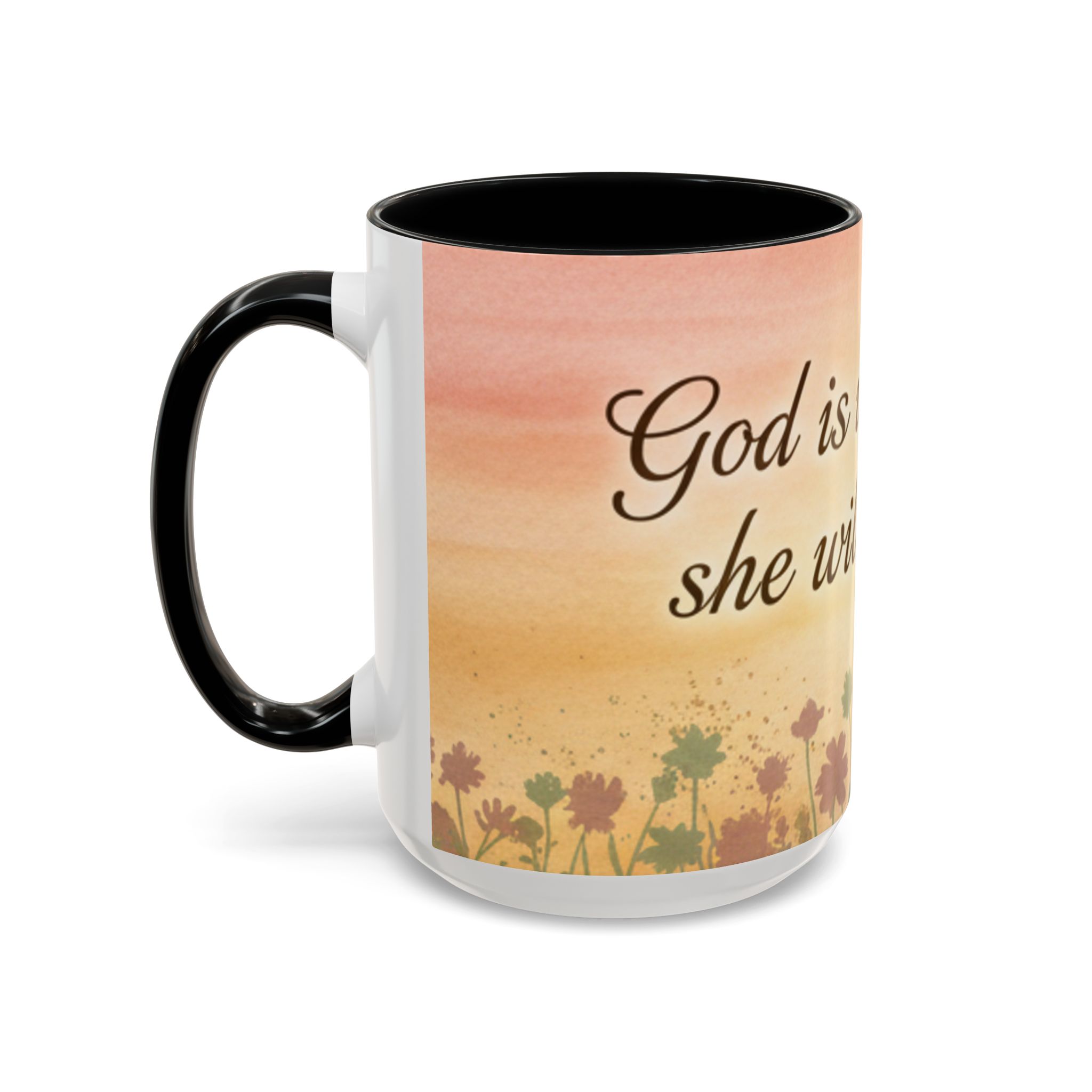 Inspirational Coffee Mug — "God is within her, she will not fall" (Psalm 46:5) - Image 19