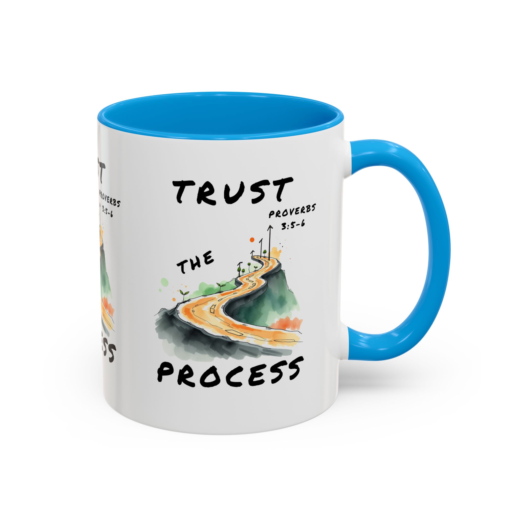 Inspirational Mug Design | Trust the Process | Motivational Coffee Cup for Daily Inspiration, Gift for Friends, Affirmation Mug, Proverbs - Image 18