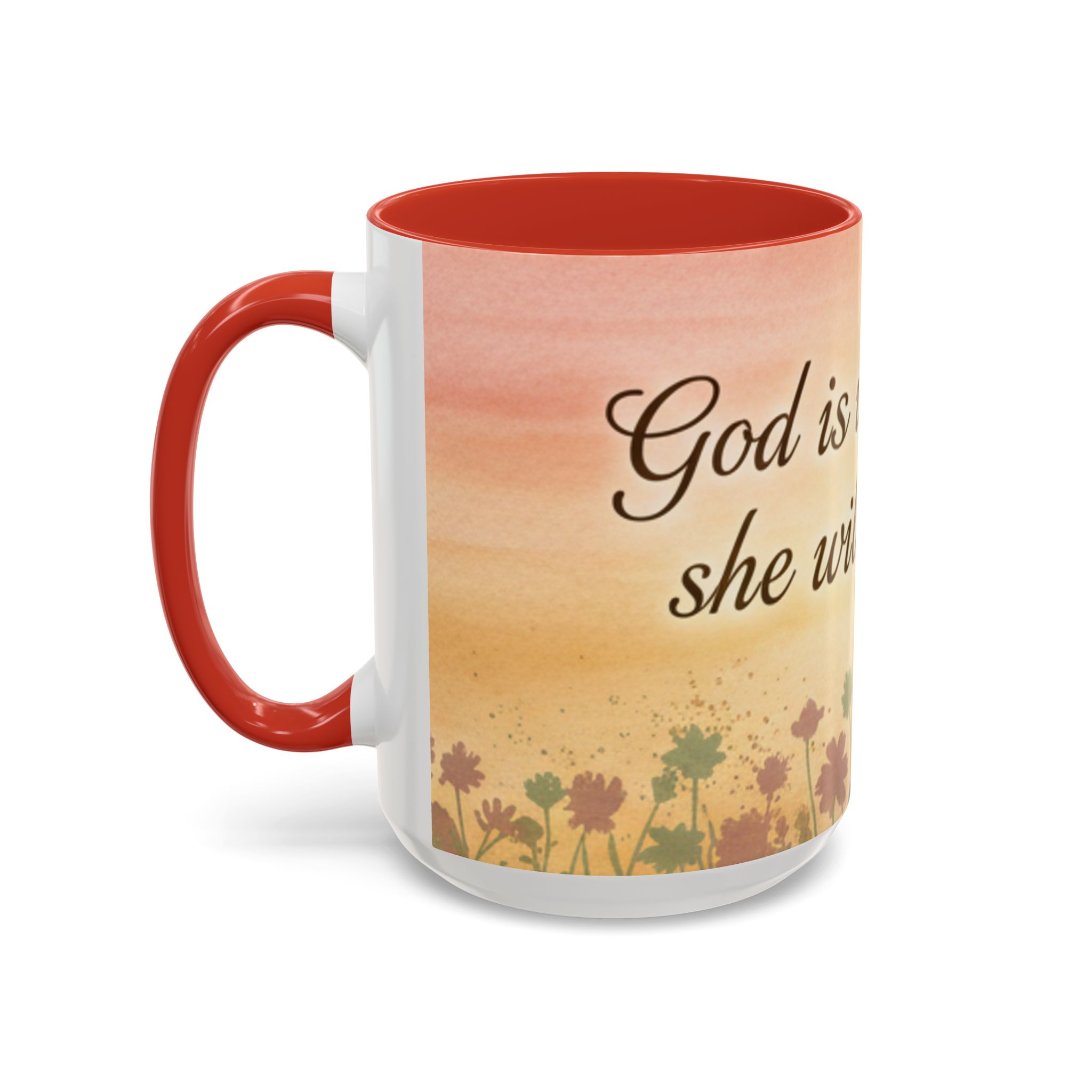 Inspirational Coffee Mug — "God is within her, she will not fall" (Psalm 46:5) - Image 23