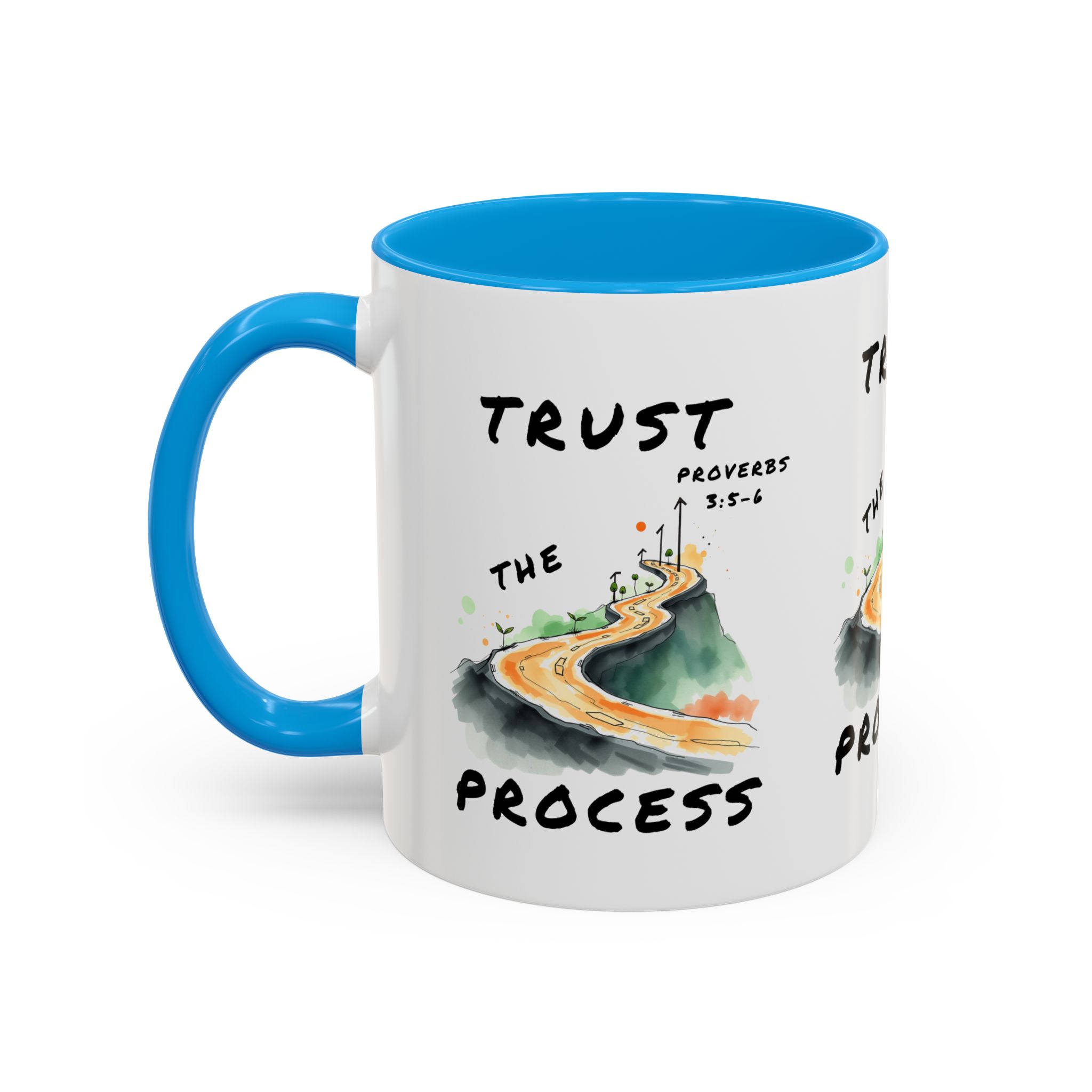 Inspirational Mug Design | Trust the Process | Motivational Coffee Cup for Daily Inspiration, Gift for Friends, Affirmation Mug, Proverbs - Image 20