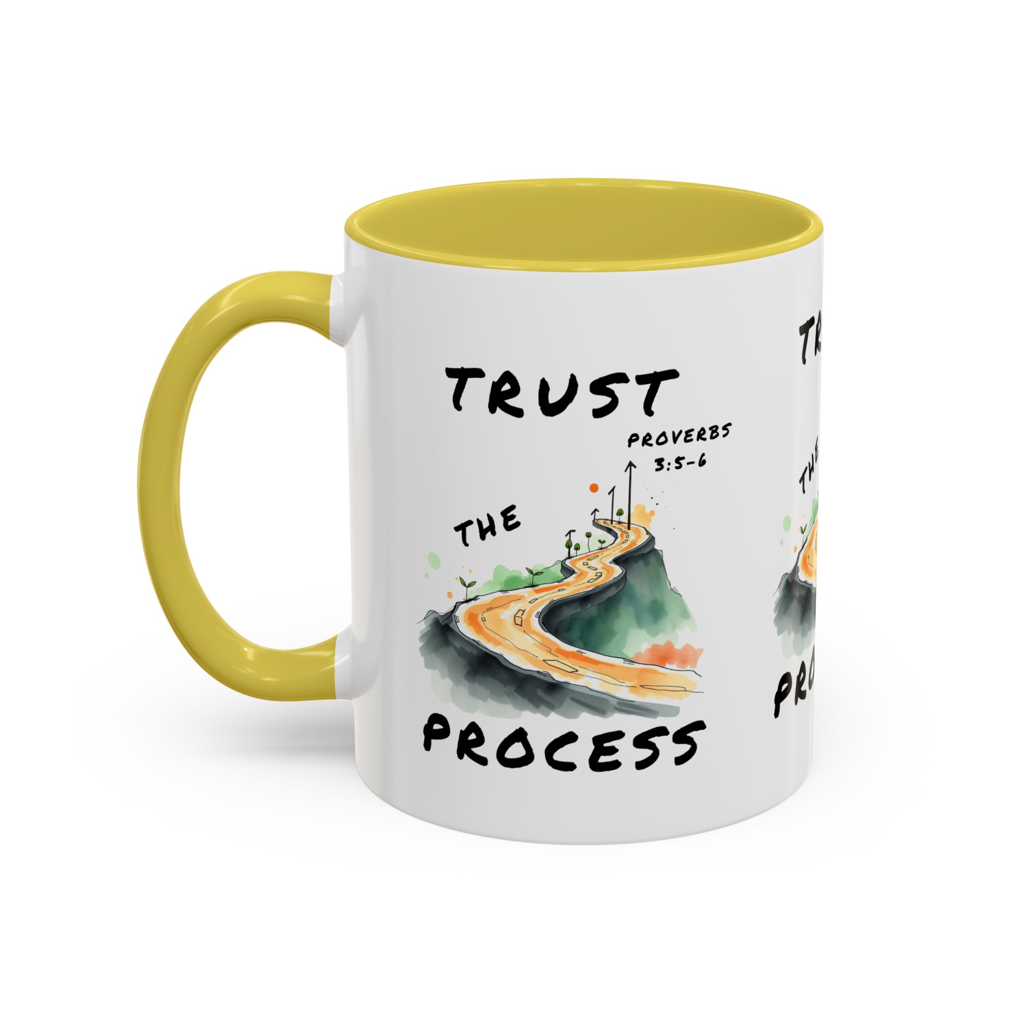 Inspirational Mug Design | Trust the Process | Motivational Coffee Cup for Daily Inspiration, Gift for Friends, Affirmation Mug, Proverbs - Image 40