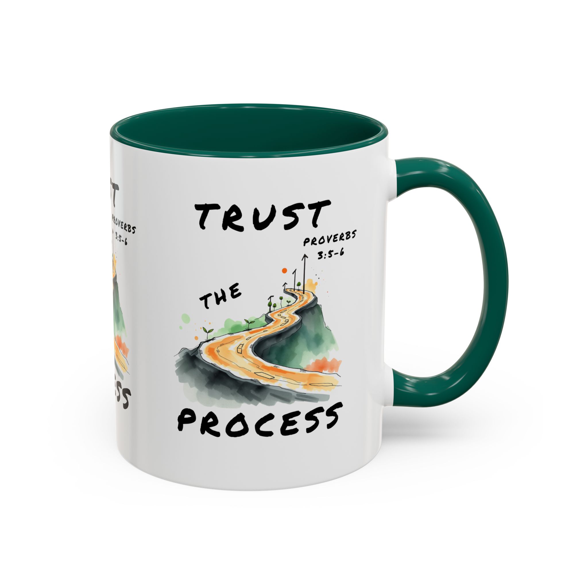 Inspirational Mug Design | Trust the Process | Motivational Coffee Cup for Daily Inspiration, Gift for Friends, Affirmation Mug, Proverbs - Image 14