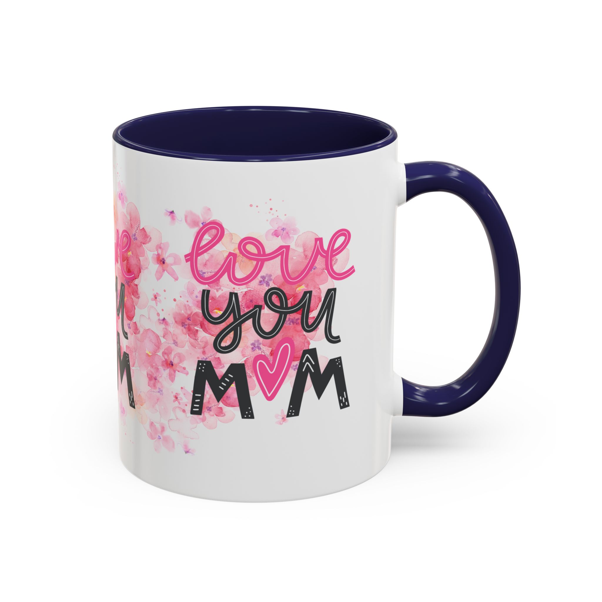 Love You Mom Accent Coffee Mug, 11oz - Image 6