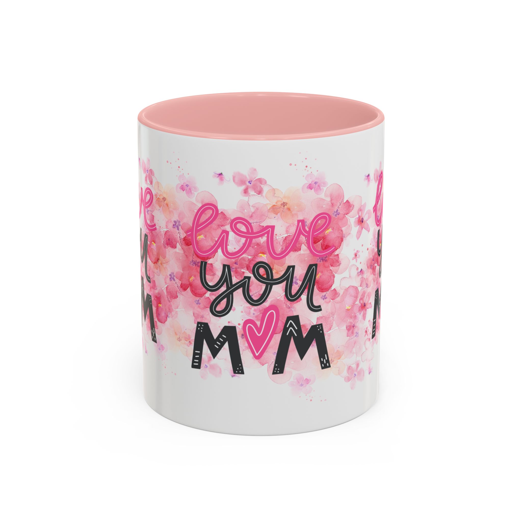 Love You Mom Accent Coffee Mug, 11oz - Image 9