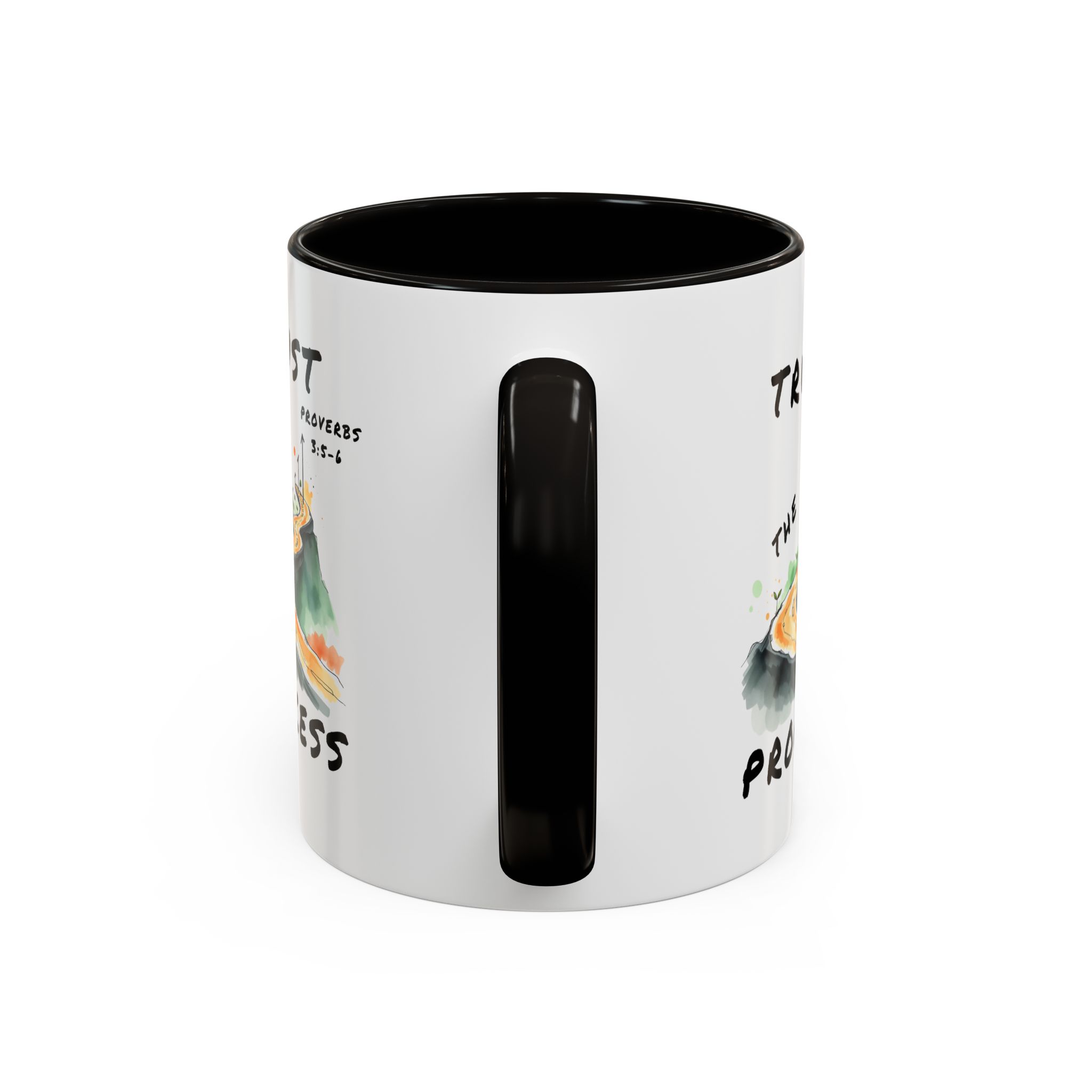 Inspirational Mug Design | Trust the Process | Motivational Coffee Cup for Daily Inspiration, Gift for Friends, Affirmation Mug, Proverbs - Image 4