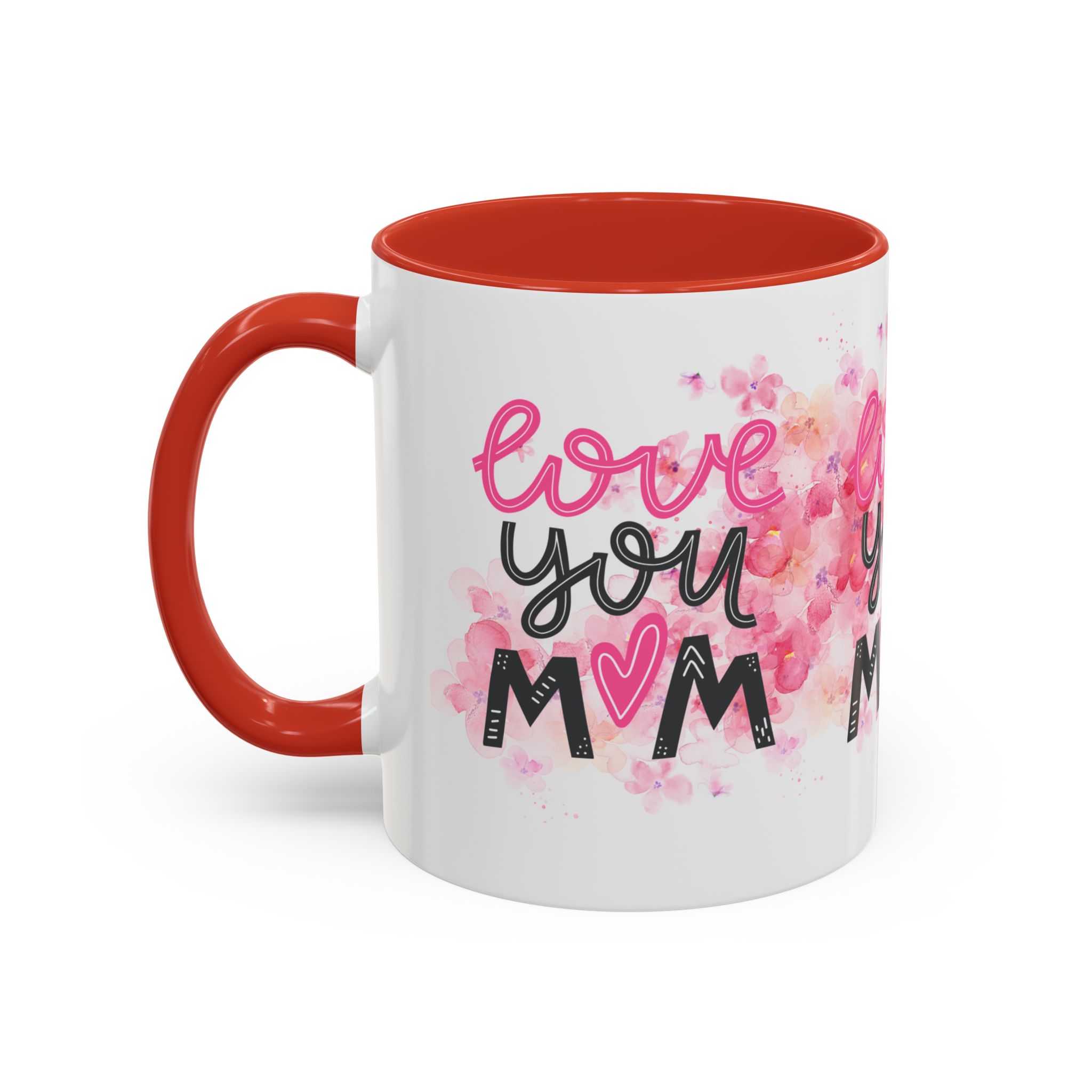 Love You Mom Accent Coffee Mug, 11oz - Image 15