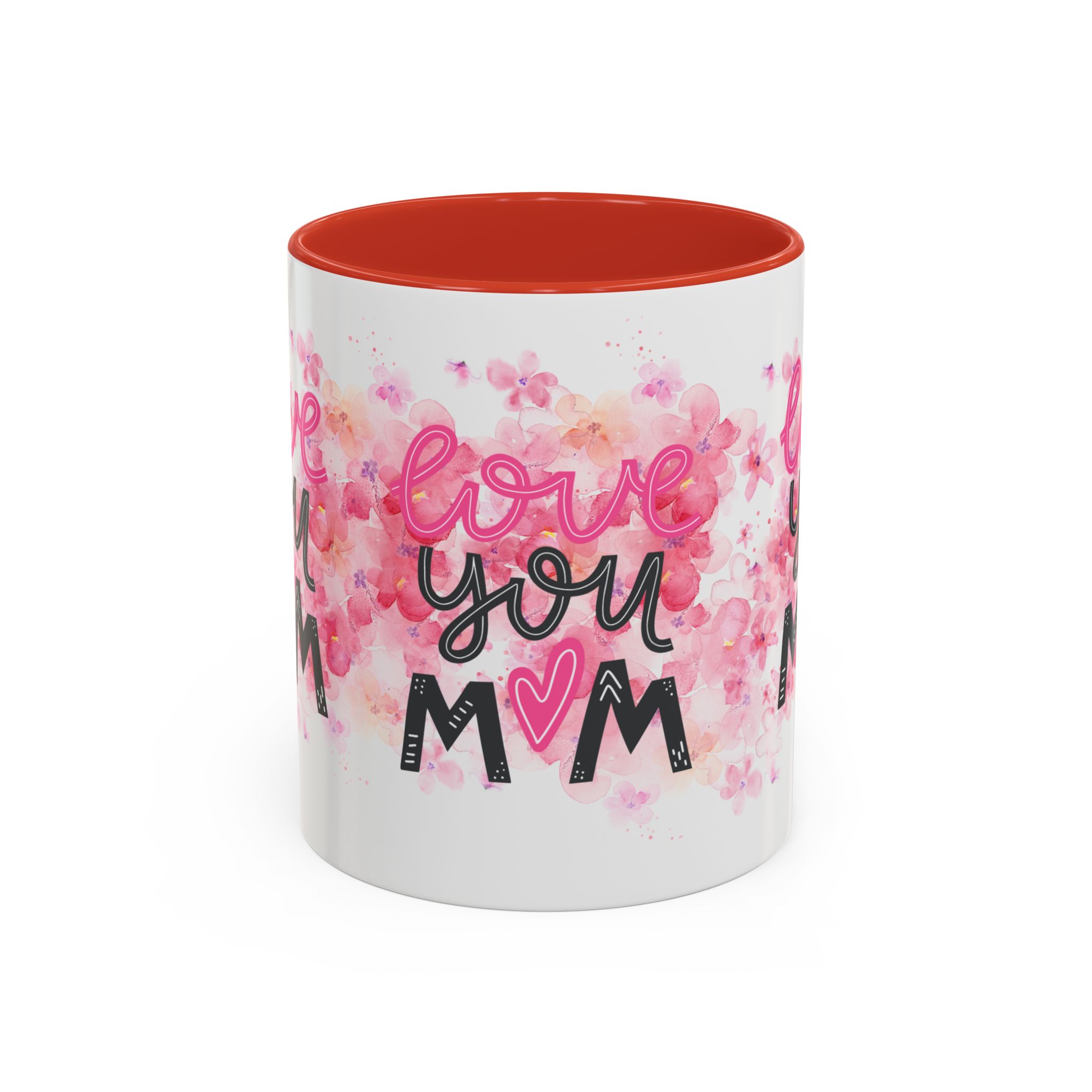 Love You Mom Accent Coffee Mug, 11oz - Image 13