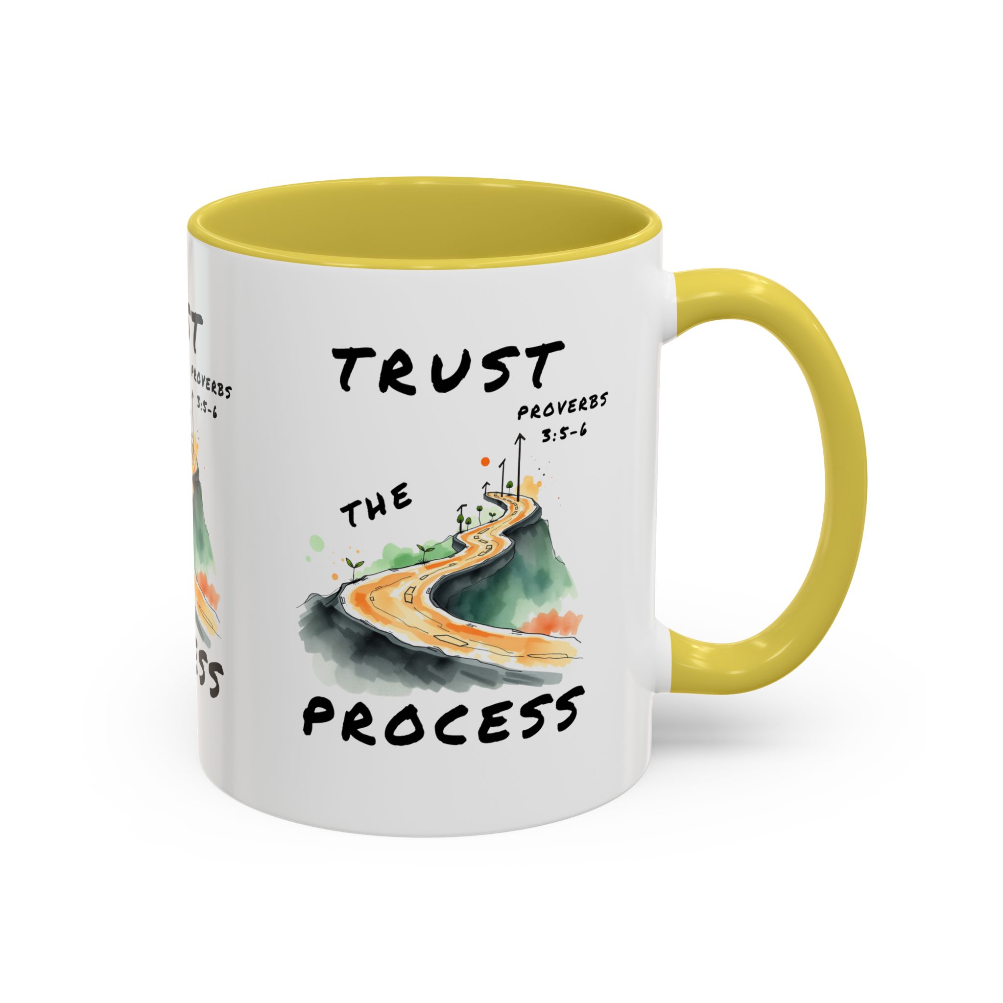 Inspirational Mug Design | Trust the Process | Motivational Coffee Cup for Daily Inspiration, Gift for Friends, Affirmation Mug, Proverbs - Image 38