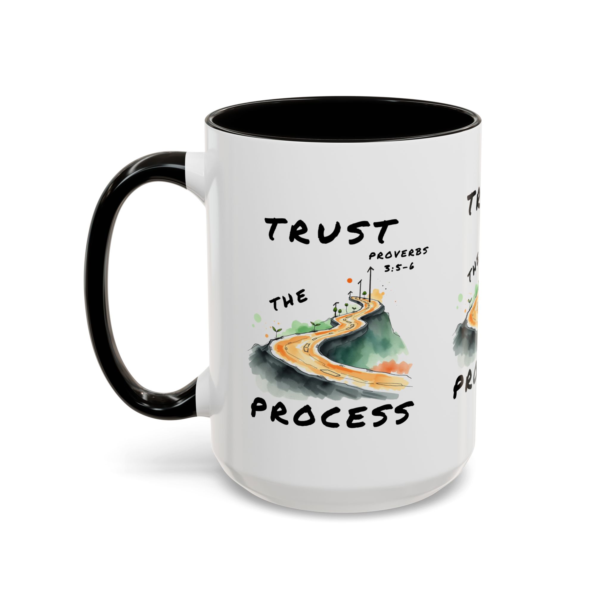 Inspirational Mug Design | Trust the Process | Motivational Coffee Cup for Daily Inspiration, Gift for Friends, Affirmation Mug, Proverbs - Image 44