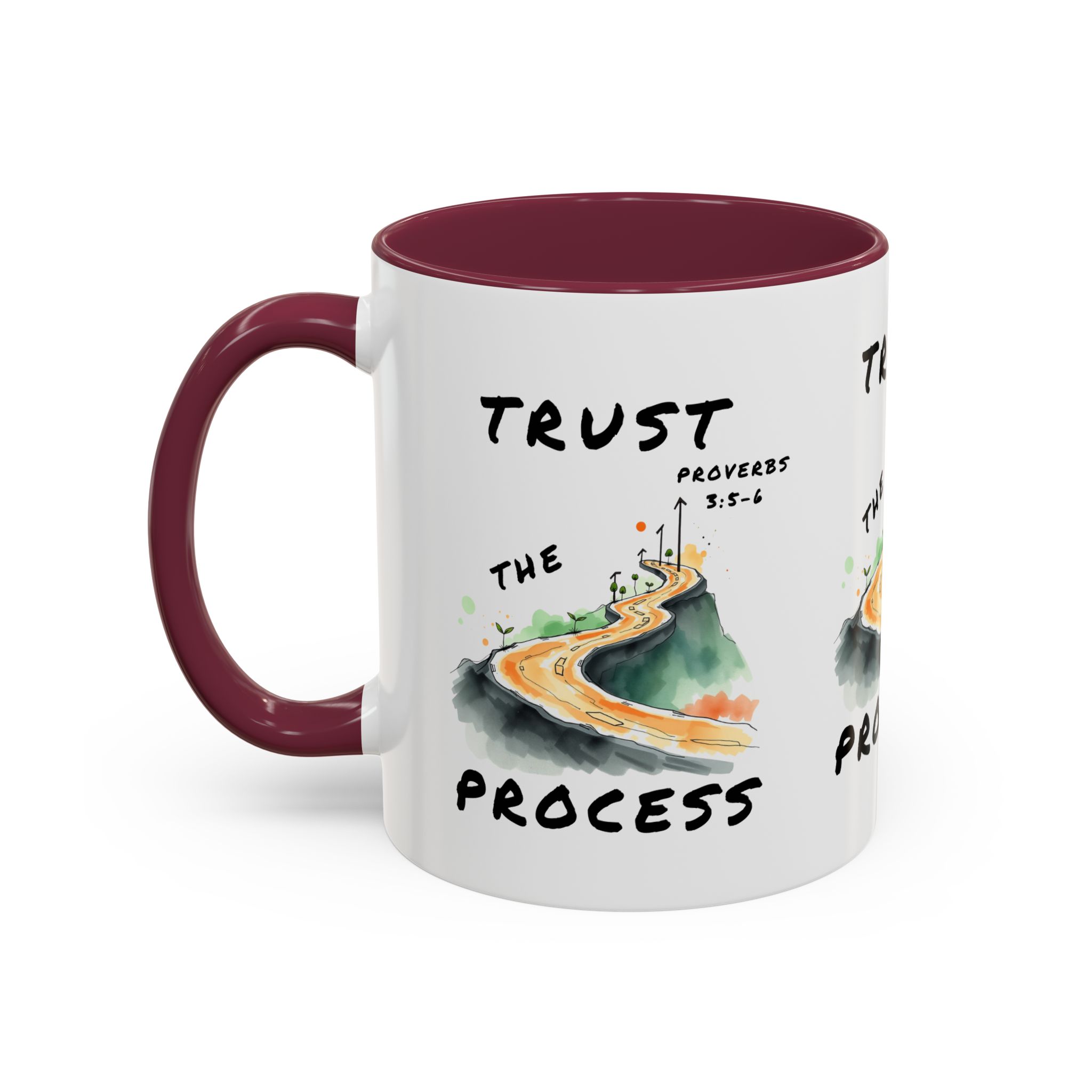 Inspirational Mug Design | Trust the Process | Motivational Coffee Cup for Daily Inspiration, Gift for Friends, Affirmation Mug, Proverbs - Image 28
