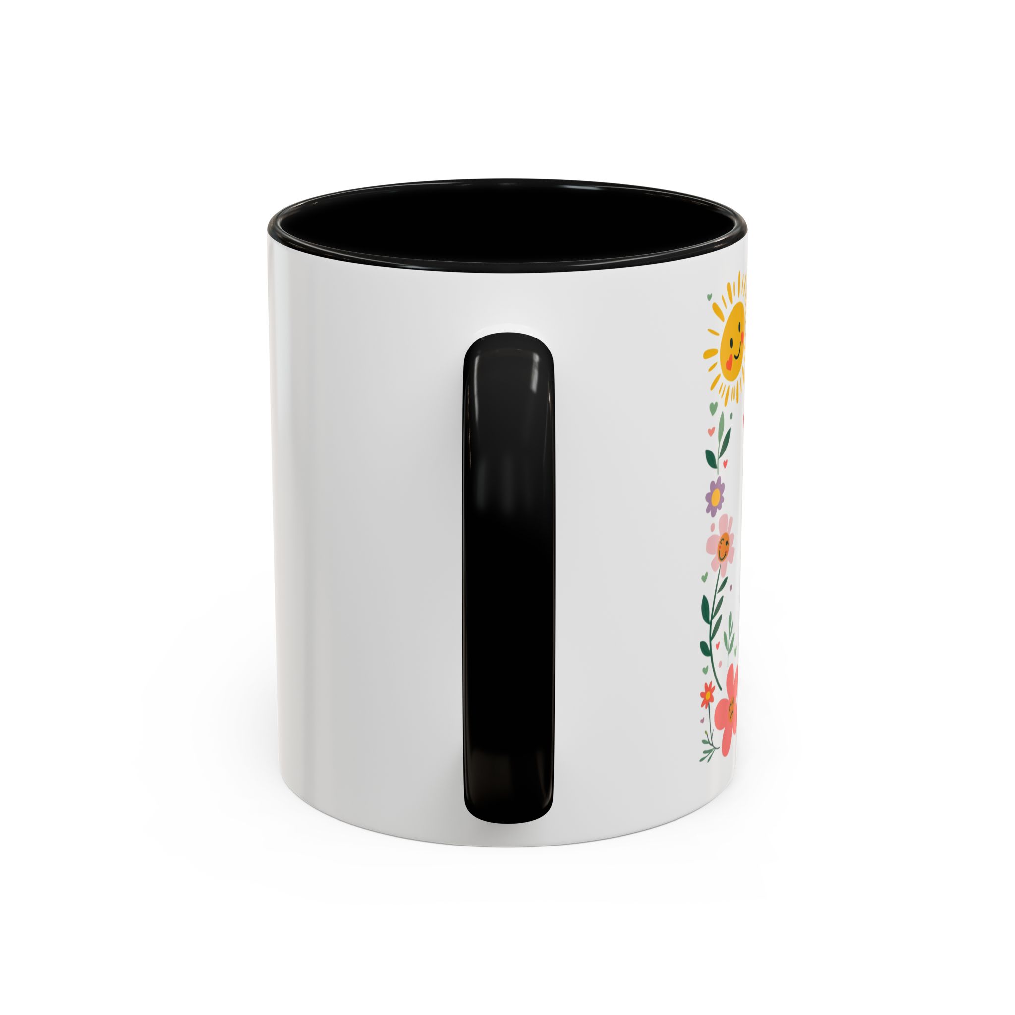 Floral 'Mom' Coffee Mug – Inspirational Mother's Day Accent Mug (11/15oz) - Image 9