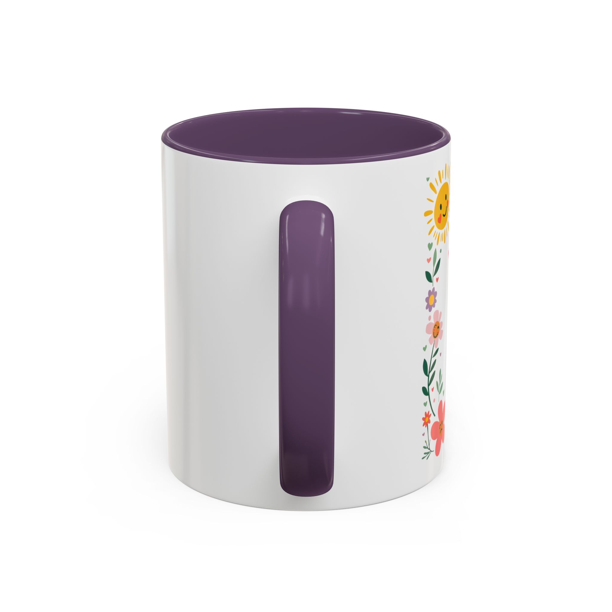 Floral 'Mom' Coffee Mug – Inspirational Mother's Day Accent Mug (11/15oz) - Image 52