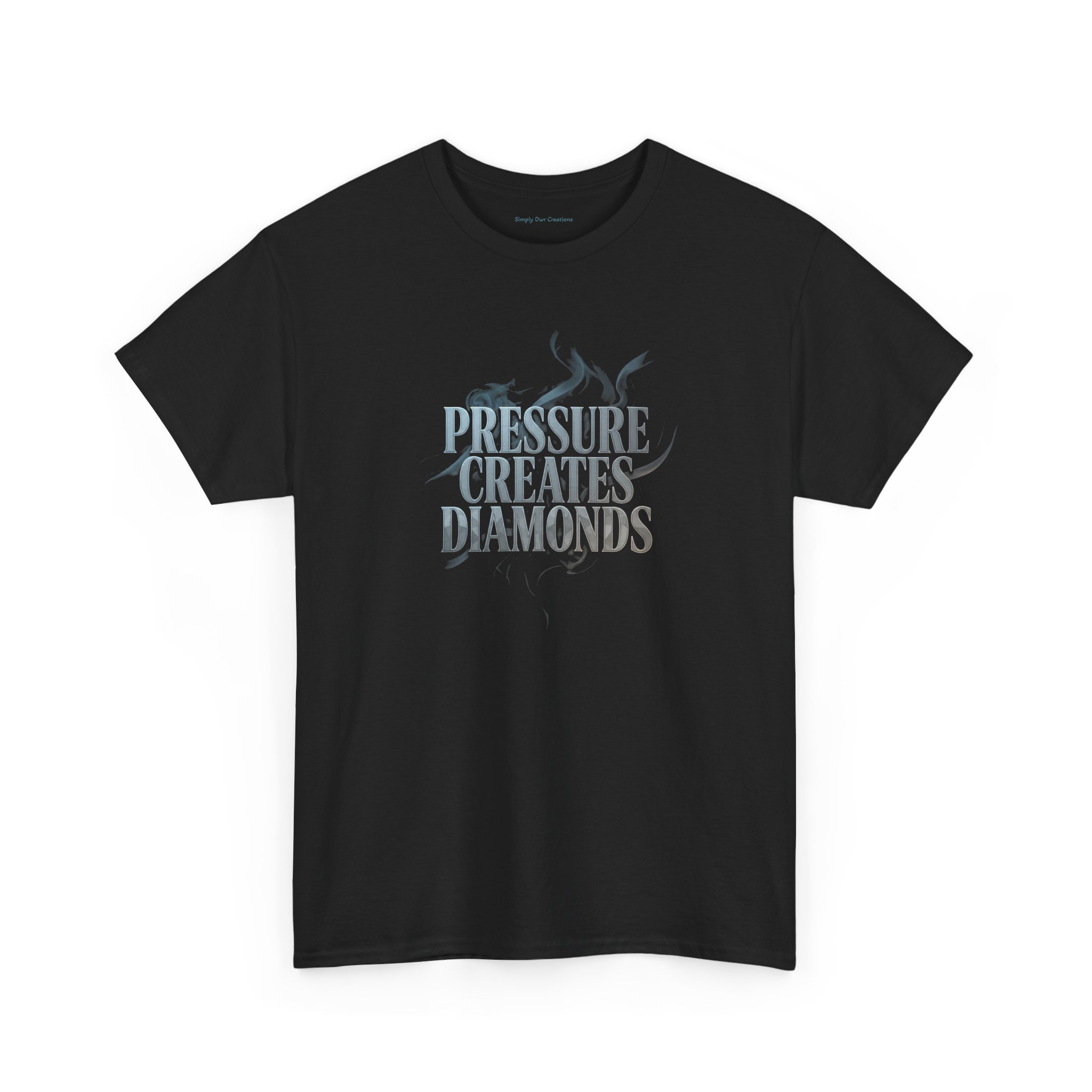 Pressure Creates Diamonds T‑Shirt — Inspirational Motivational Quote Tee - Image 3