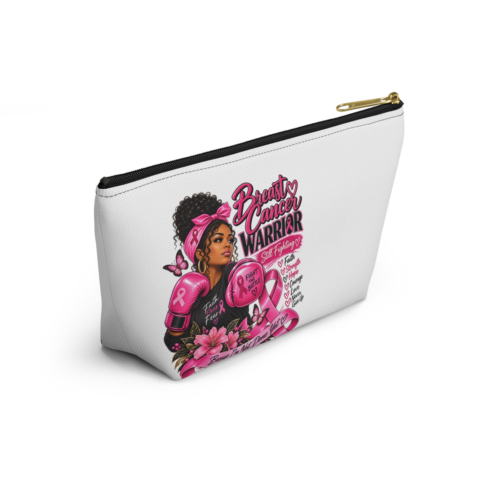 Awakened Accessory Pouch — Loved, Loved, Empowered Cosmetic Bag - Image 4