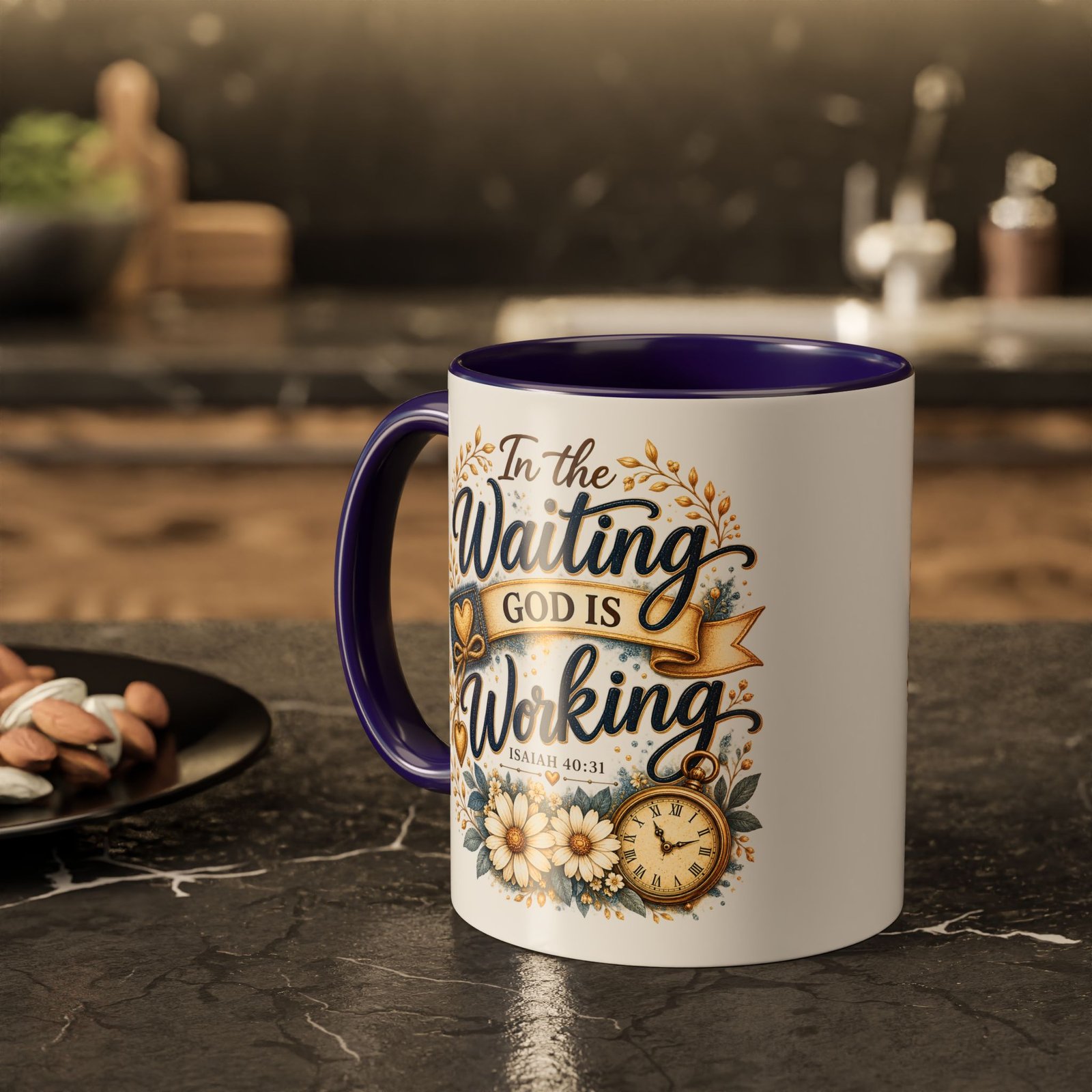 Inspirational Ceramic Mug — "In the Waiting God Is Working" (11oz/15oz) - Image 15